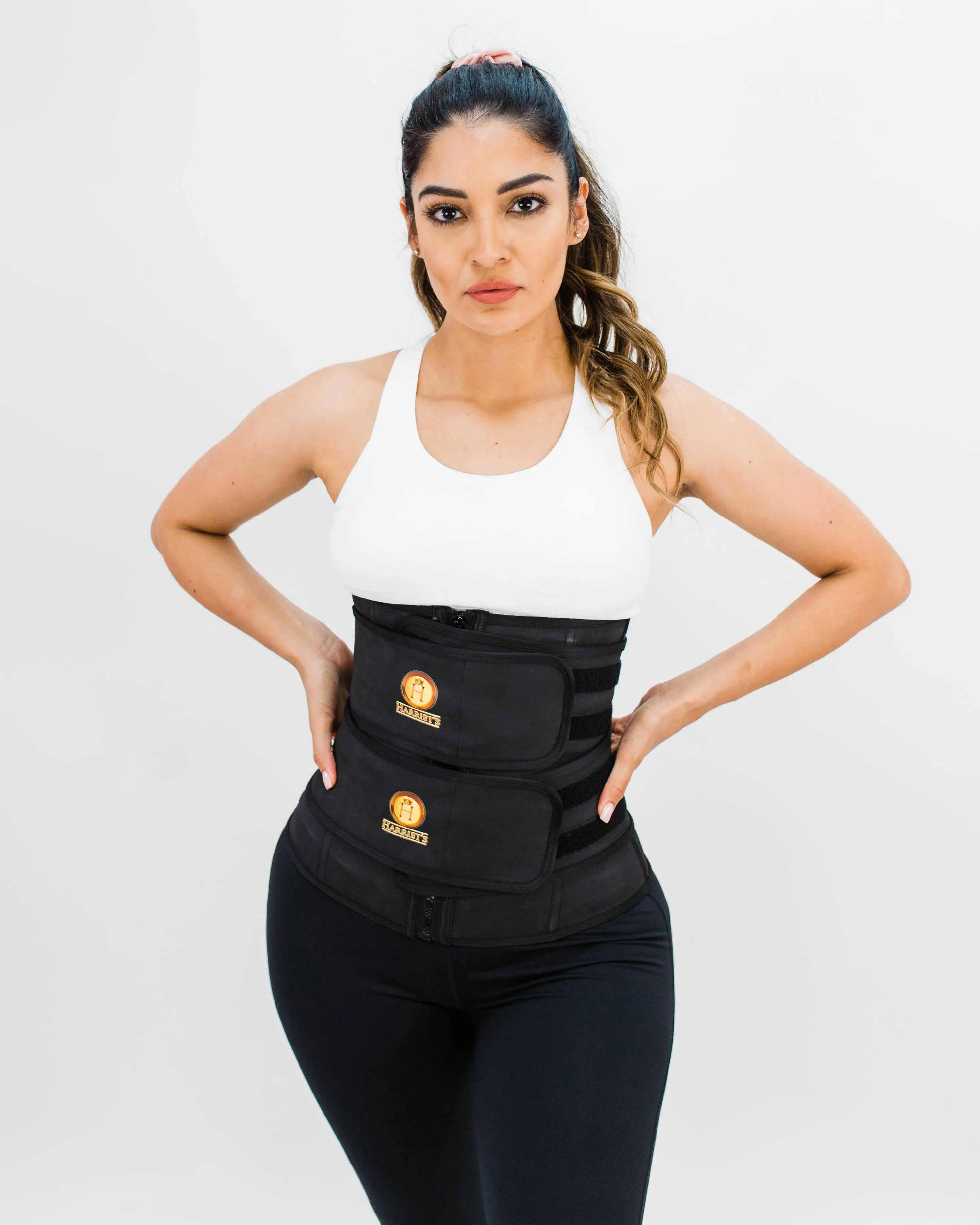 ZIP UP & DETACHABLE Double Compression/ Multi Purpose Waist TRAINER