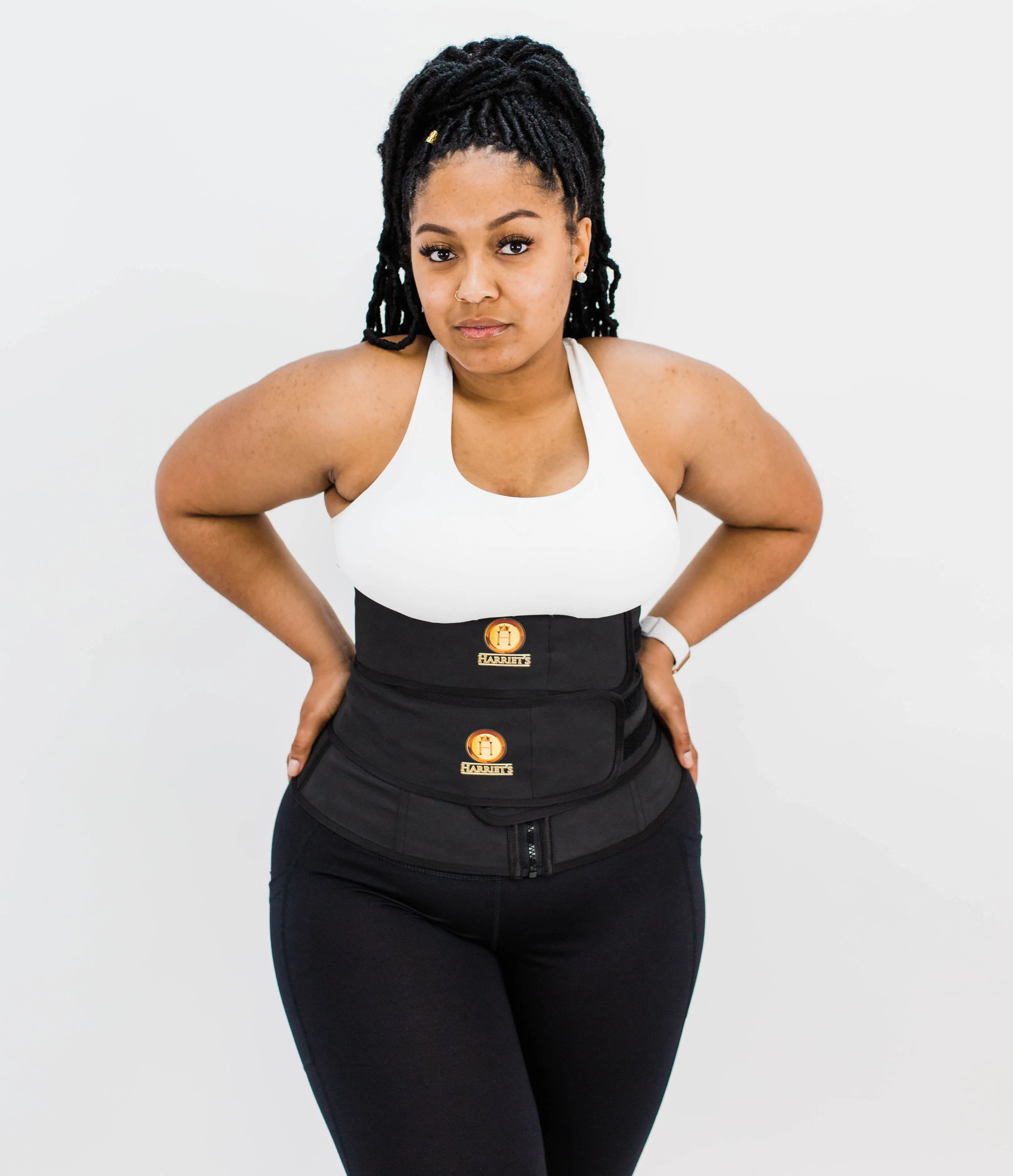 ZIP UP & DETACHABLE Double Compression/ Multi Purpose Waist TRAINER